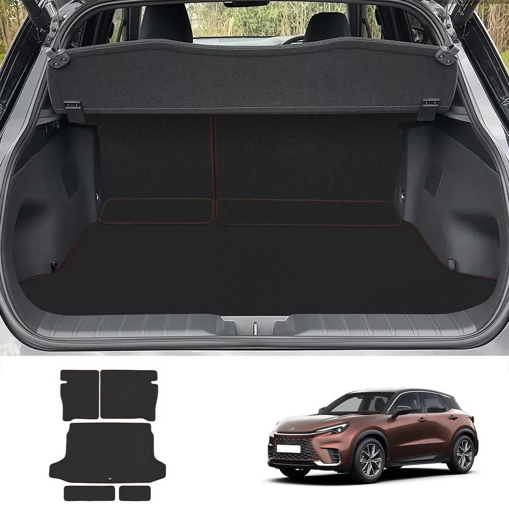 Rear Trunk Mat For Lexus LBX AY10 2023-2026 Full Coverage Leather Cargo Liner Anti Dirty Mat Seat Backrest Protective Pad Cover