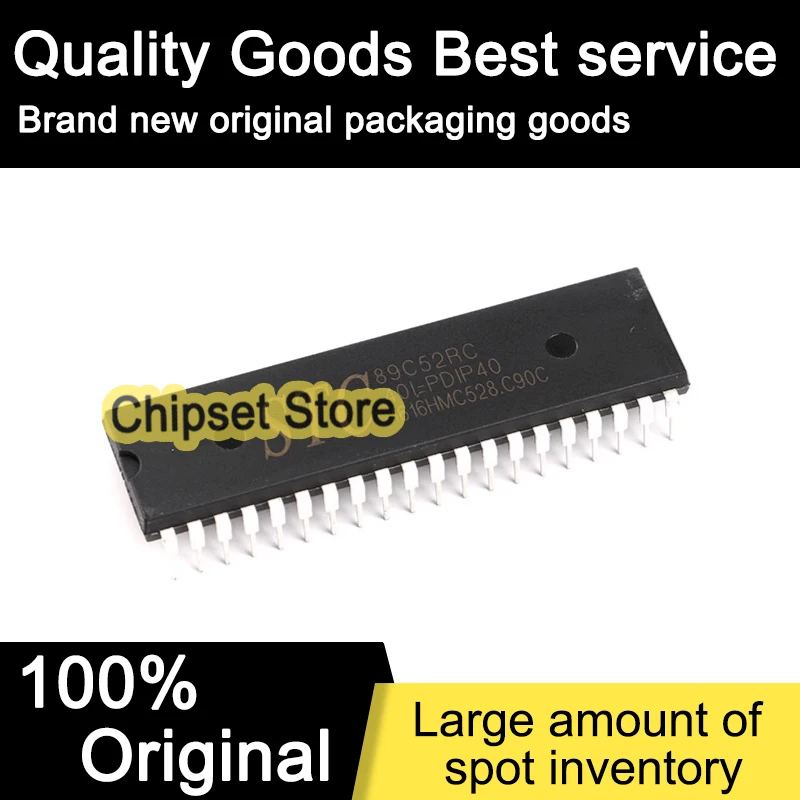 

STC89C52RC-40I-PDIP40 STC89C52RC 40I PDIP40 DIP 100% Brand new