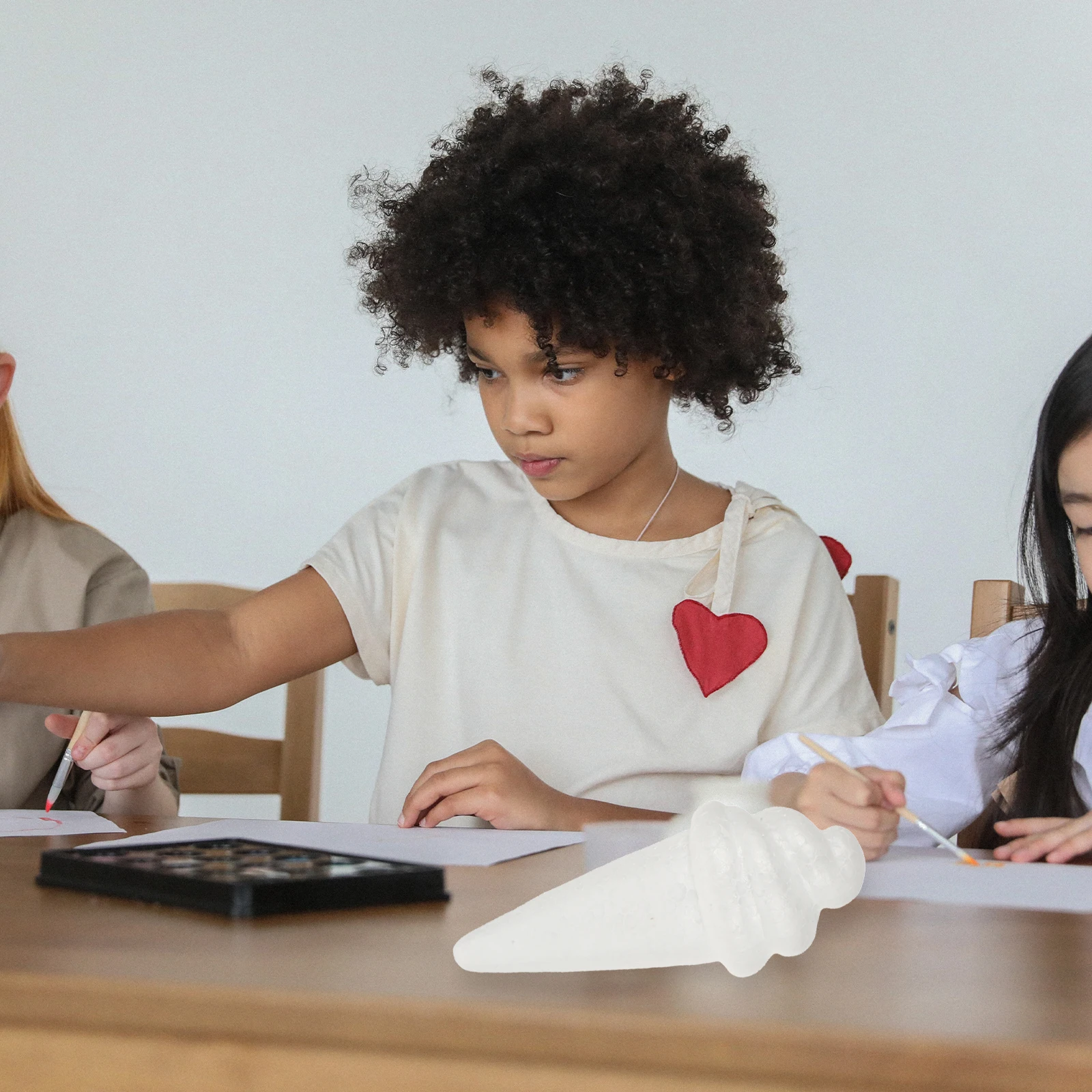 10 pcs White Diy Painting Diy Crafts Craft Party Foam Models School Craft Project Foam Model