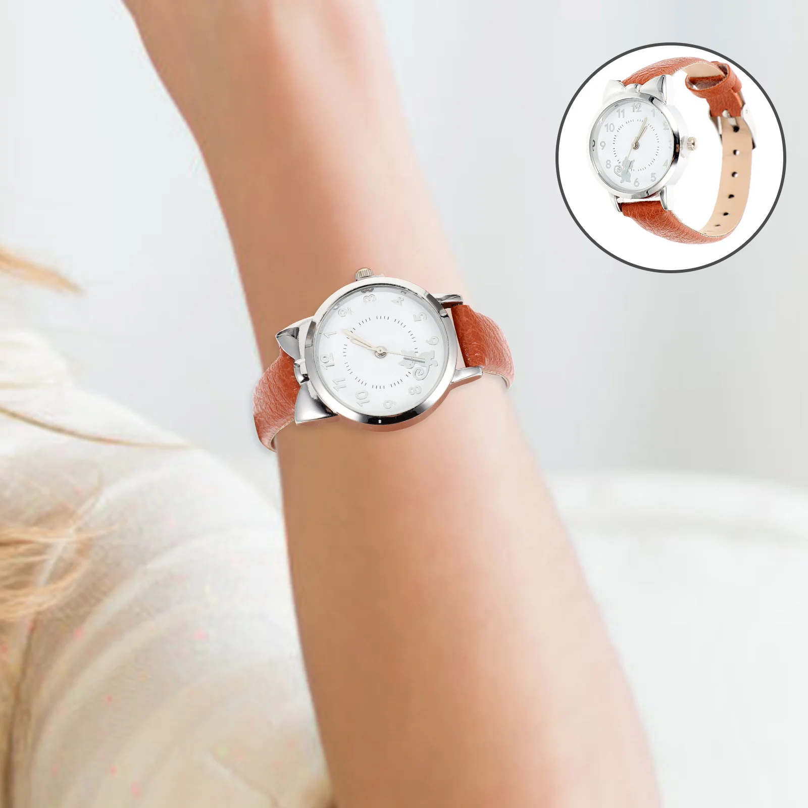 

Kitten Watch Woman Watches Women Fashion Decorative Female for Small Wrist