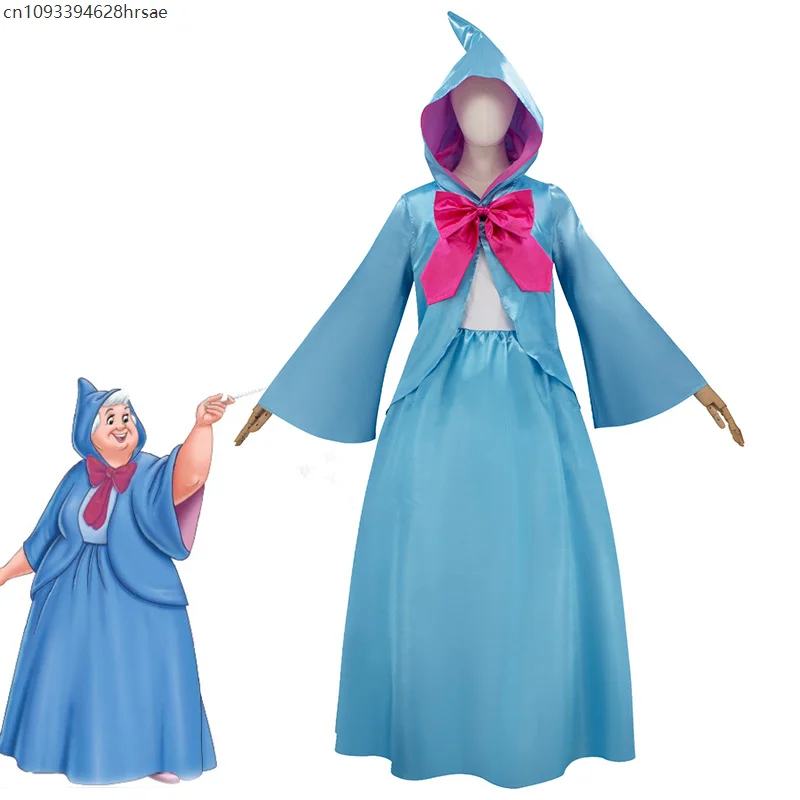 fairy godmother dress up Cinderella Fairy Godmother Costume, Fairy Godmother Dress for Adult – CoserZ main image 0