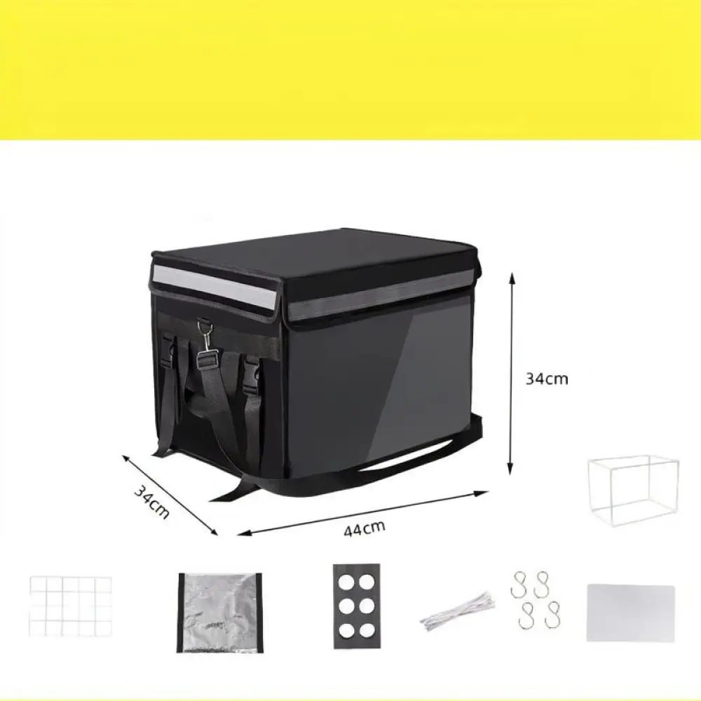 Large Thermal Insulated Delivery Box Waterproof Cooler Bag Food Storage Container For Restaurant Picnic Outdoor Work