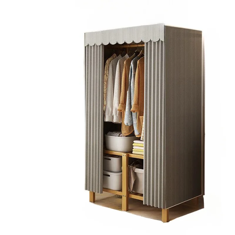 Installation-free folding household bedroom unfolded ready-to-use dormitory locker