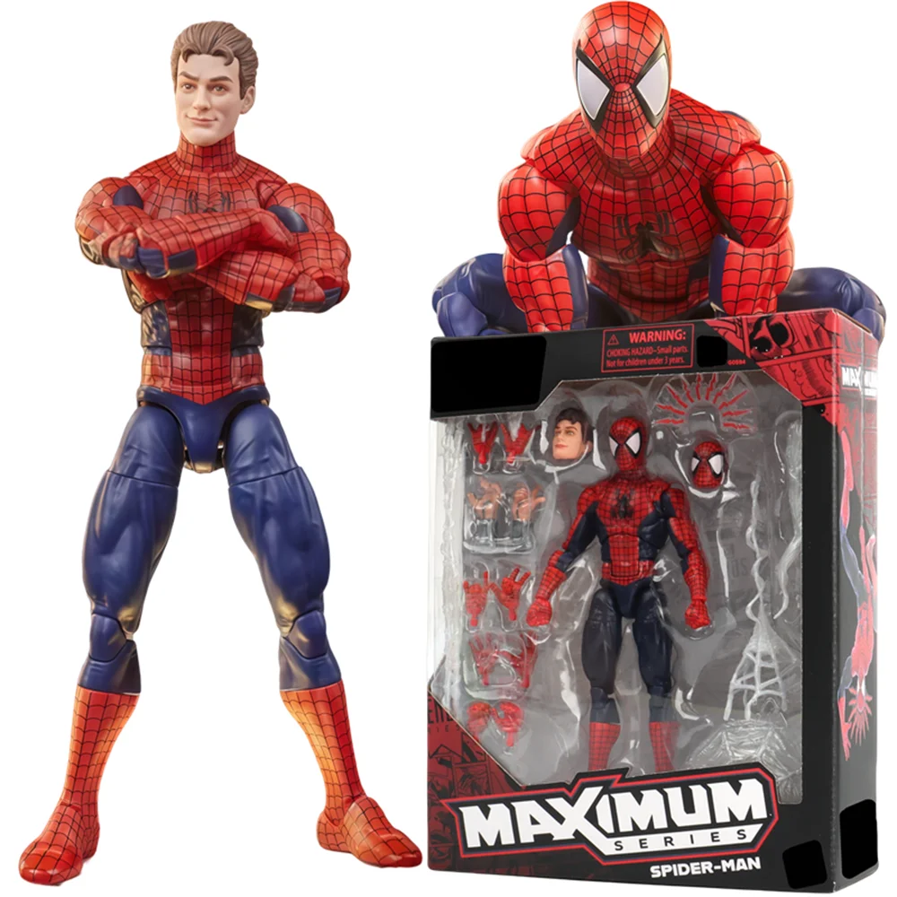 1/12 o incrível homem-aranha peter parker figura de ação coleção mobilidade conjunta filme personagem anime boneca modelo brinquedos presentes