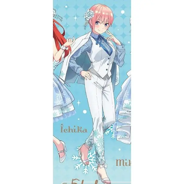 2025 neue Die Quintessenz Anime Nakano Miku Cosplay Figur Acryl Stand Modell Platte Desktop Dekoration Weihnachten Geschenk Mädchen