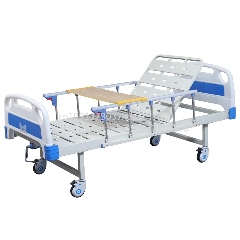 Factory Cheap Price Hospital Bed Manual Single Crank . Bed Manual One Function . Bed For Hospital Clinic