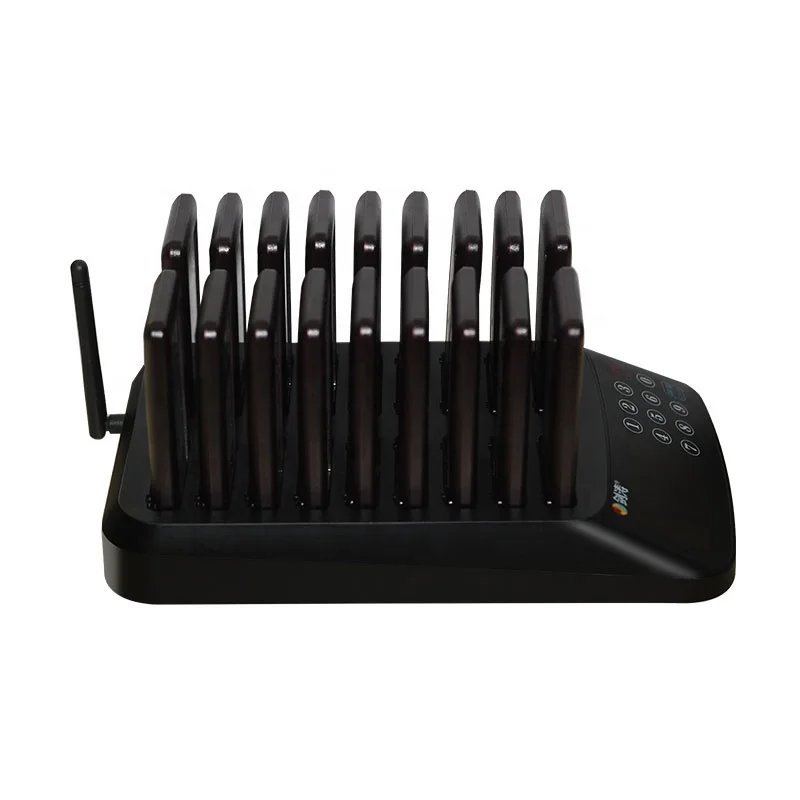 X Wireless Easy-to-Use Waiter Call Pager Touch Screen Restaurant Paging System Alarm JIANTAO CNJT-913DE 200ft Range Cafe Hospita