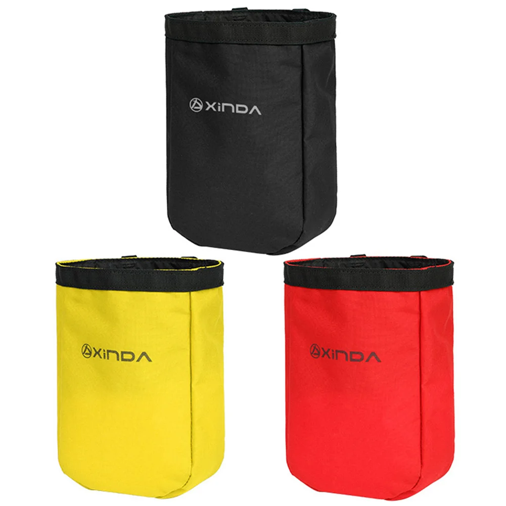 Climbing Exploration Bag Nylon 2L Waterproof Wear-Resistant Elastic Drawstring Closure Outdoor Equipment Tool Bag