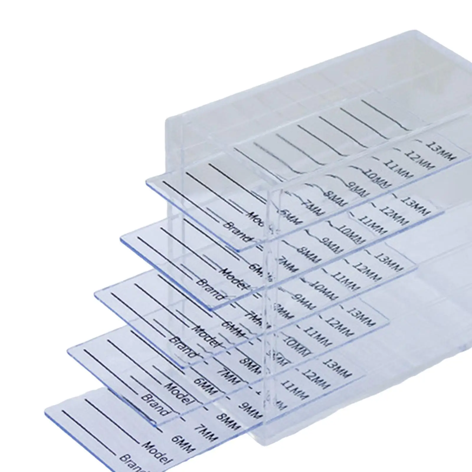 5 طبقات صندوق تخزين الرموش أكريليك قوي لاش عرض منظم الرموش حامل البليت حامل ماكياج لمستحضرات التجميل #5