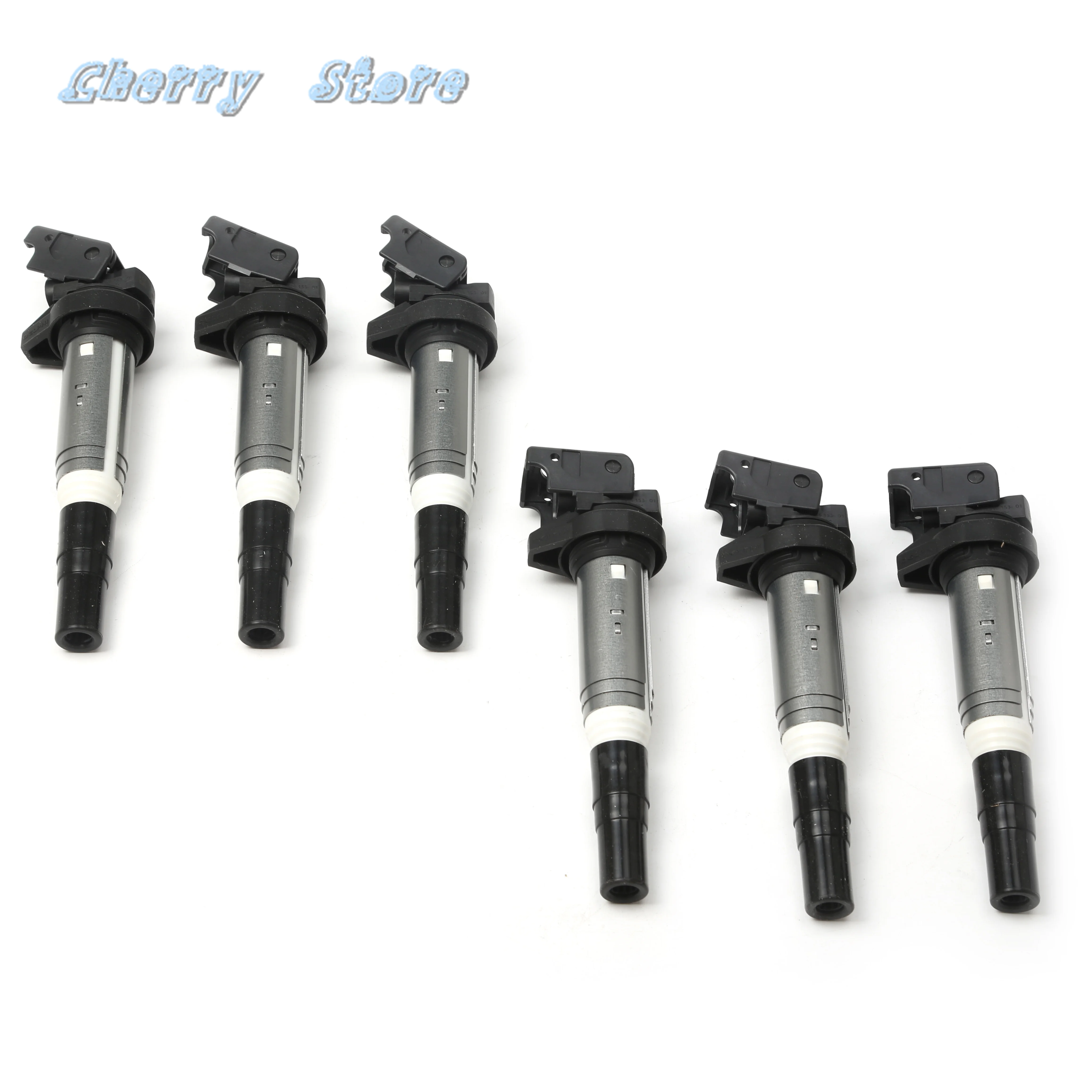 6PCS Car Ignition Coils Set For BMW 325 i N52 B25 A 525 xi 2005-2007 Z4 Roadster xDrive 30 i N55 B30 A 12137594937 L530251A2