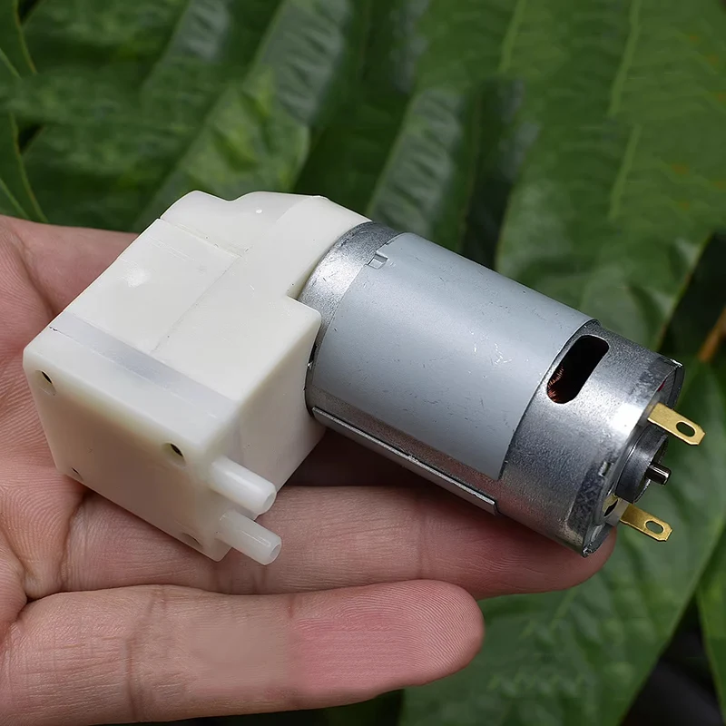 

S395D6-VP Mini Vacuum Pump 395 High Suction Negative Pressure 12V-24V DC DIY Packing Machine Air Extraction Tool