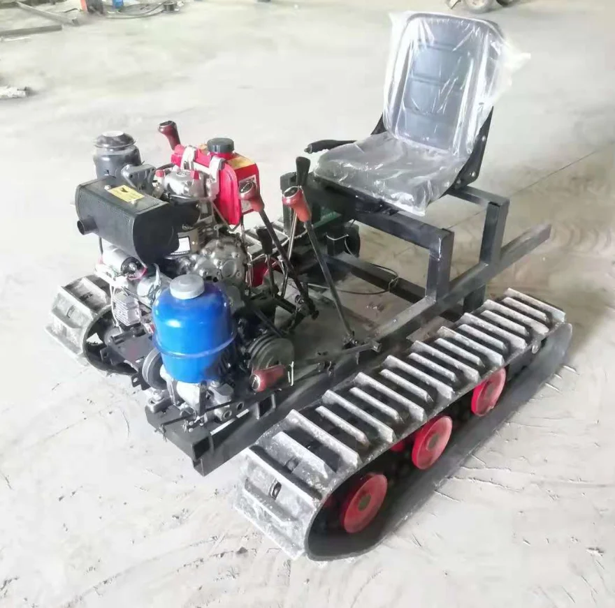 Remote Control Transport Vehicle Chassis Electric Tracked Chassis Crawler