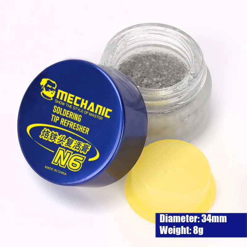 MONTEUR Reparatie Tools Mechanic Soldeerbout Tip Opfriscursus Schoon Pasta voor Oxide Soldeerbout Tip Hoofd Opstanding MCN-8/8 s/20