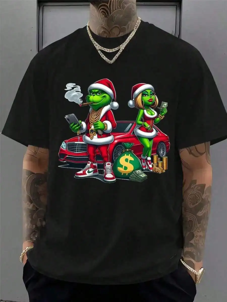 

[Christmas T-Shirt]Merry Christmas Grinchs T-Shirt,Merry Christmas Holiday T-Shirt