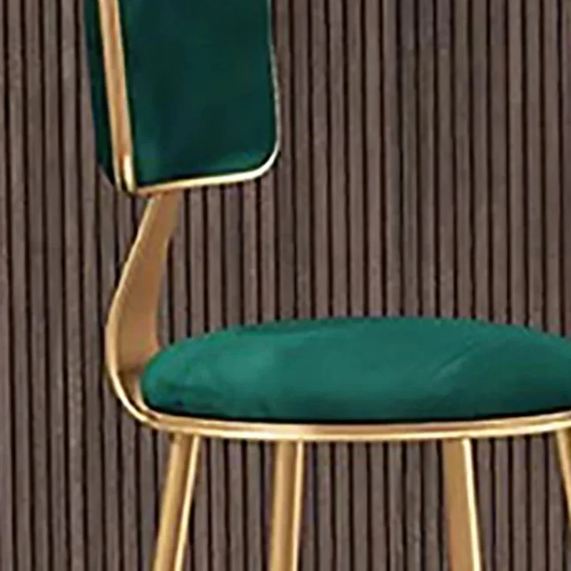 

High Gold Bar Chair Modern Vintage Gold Metal Bedroom Backrest Design Torque Aesthetic Chair Owl Bar Stools Stainless Furniture