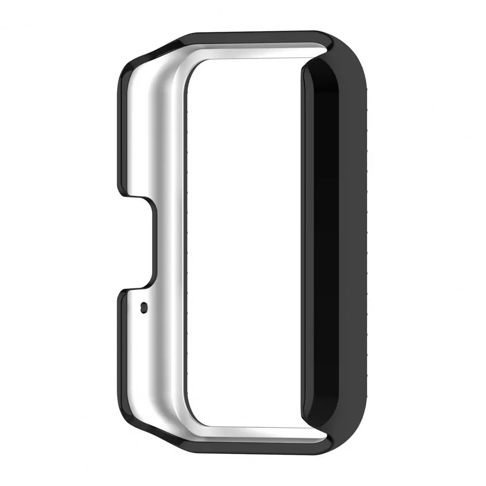 Scratch resistant Watch Case 2pcs Sparkling Smartwatch Cases for Fit3 Shockproof Impact Resistant Protective Covers