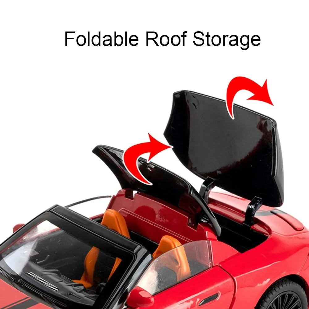 1:22 مقياس SL63 G800 نموذج سيارات مصغرة لعب دييكاست سبيكة المركبات الجبهة عجلة القيادة ضوء الصوت التراجع نماذج الكبار هدية