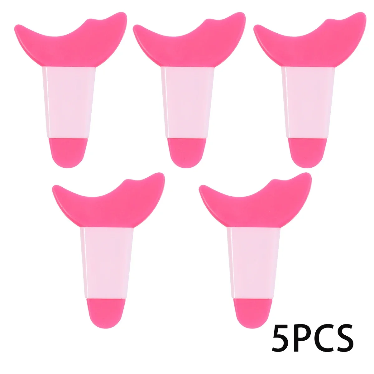 Juego de aplicador de escudo de delineador de ojos de silicona multifuncional para aplicador de máscara de delineador de ojos herramienta de maquillaje plantillas máscara de ayuda de punta alada