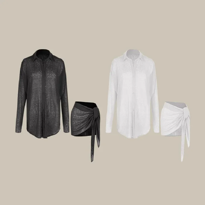 Sexy Female Latin Dance Shirt and Skirt Set Professional Latin Stage Performance Costumes Cha Cha Samba Dance Wear