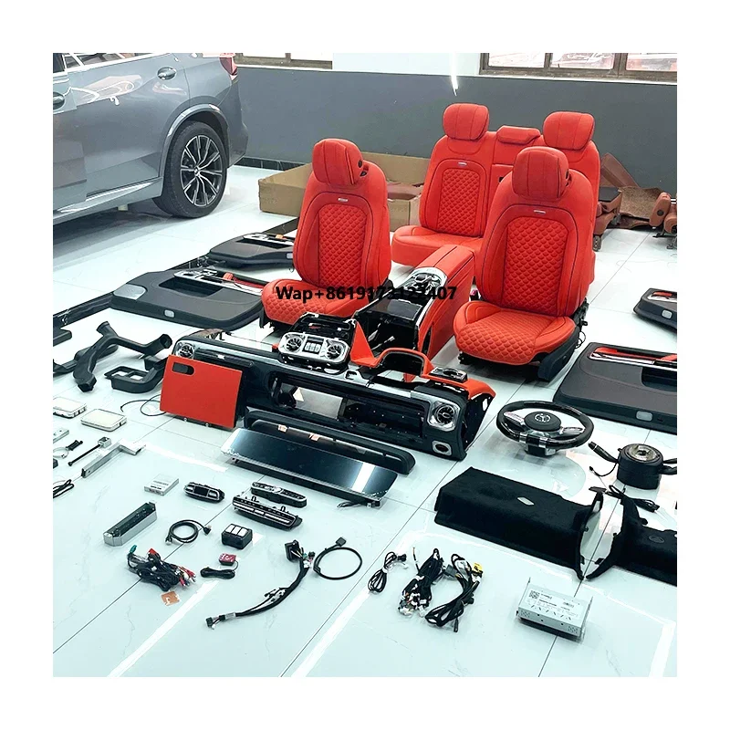 Kits de mise à niveau intérieure pour classe G W463 2002-2018, mise à niveau vers 2025 W465 G63, dernier style