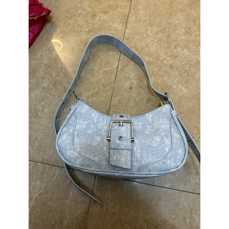 2024 Trendy New Women's Bags Retro Hot Girl Underarm Bag Fashion Niche Single Shoulder Crossbody Bag