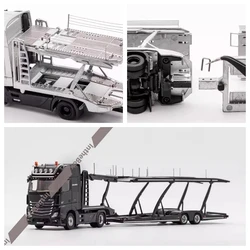 GCD 1:64 MB Actros Gigaspace Semi Trailer Truck Model Diecast Model Car Collection Limited Edition Hobby Toys