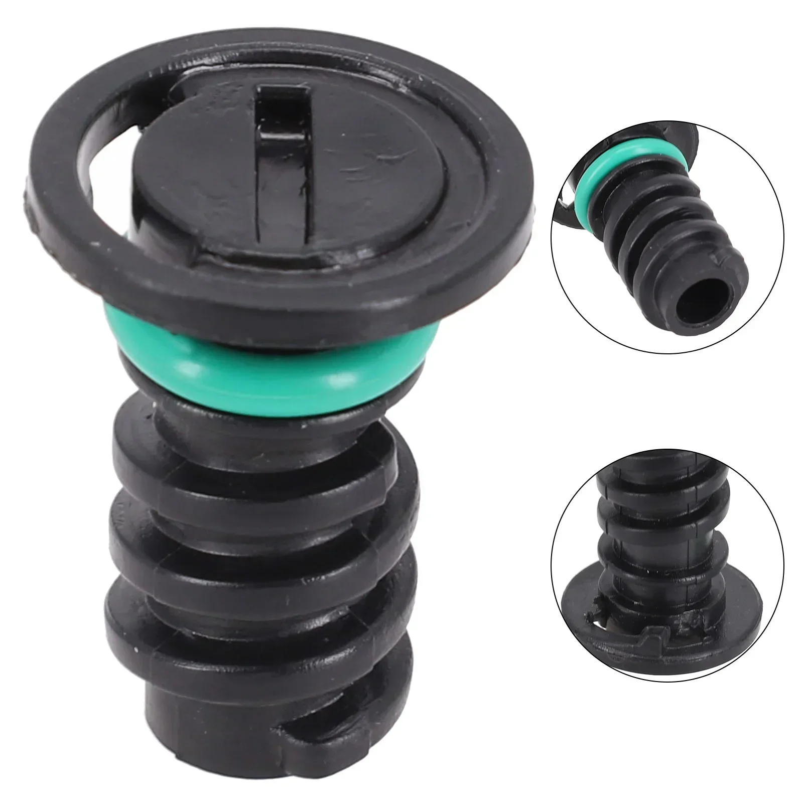 For Mercedes-Benz C63 For AMG S550 S550e Engine Fuel Sump Plug Drain Black Palstic Car Inner Engine Oil Drain Screw A0029902017