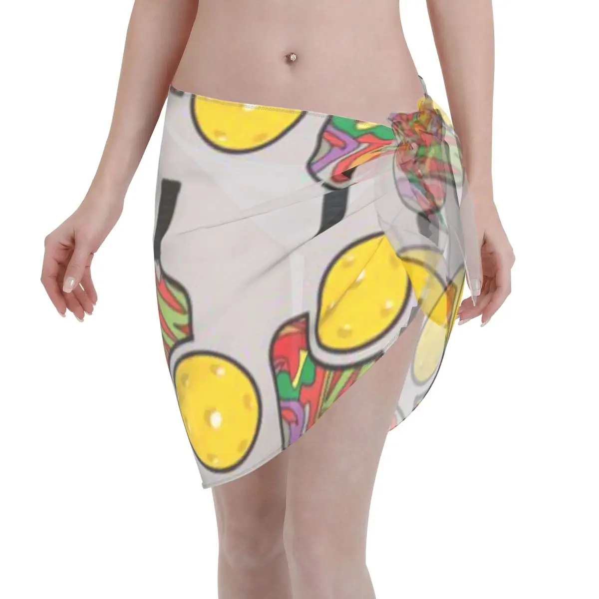 

Promotion Pickle-Ball Performance Sports Women's Beach Wrap SkirtOvernight Beach Stay Wrap Dress