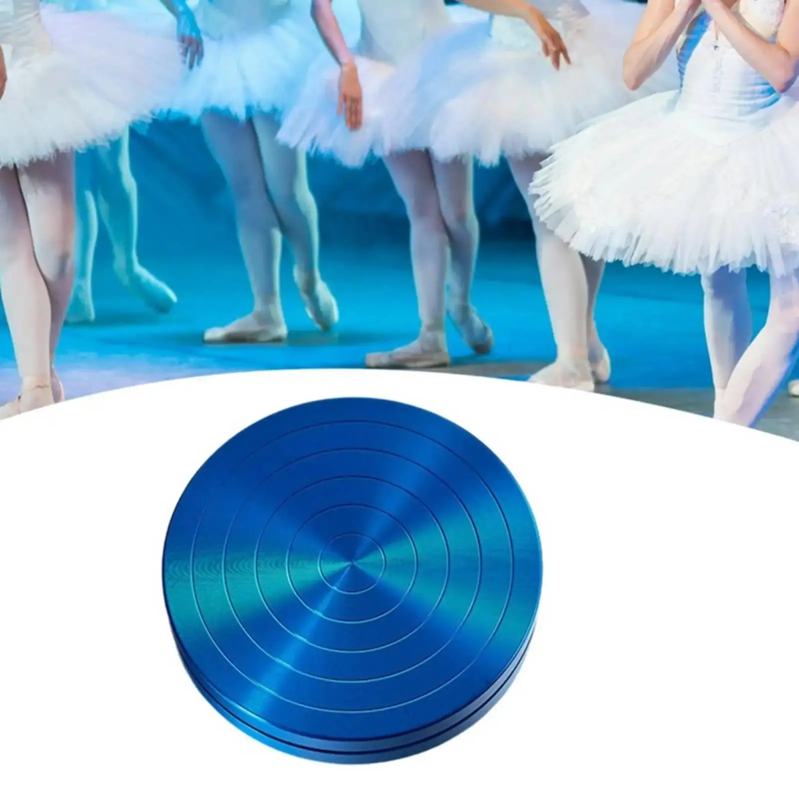 Ballet Practice Spinner for Turn Form Work 360 Degree Smooth Rotation Rubber Steel Build Compact Travel Friendly