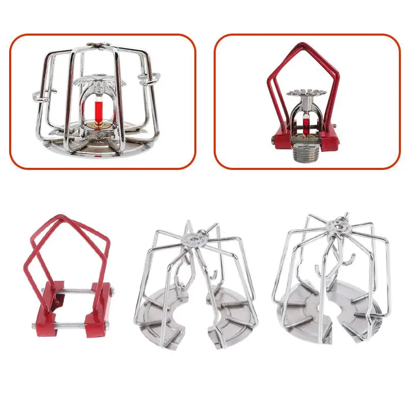 

New Automatic Fire Sprinkler Guard Cage Protective Bracket for Fire Extinguishing System Home And Restaurant Safety Accessory