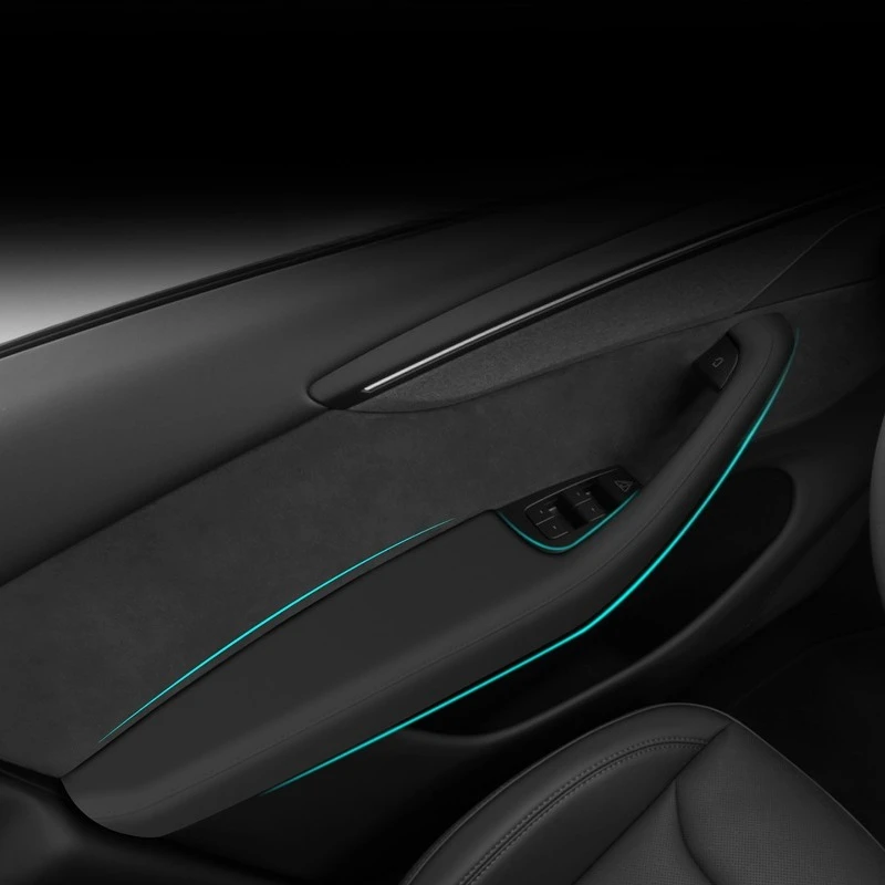 

Защитный кожаный чехол для дверных ручек Tesla Model 3/Y, оригинальный, без клеевой установки