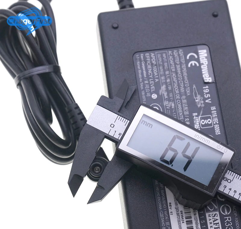 19.5V 5.2A AC DC Adapter Charger For Sony LED TV KDL-50W805B 43W800C BRAVIA ACDP-100D01 ACDP-100E03 Power Supply view 5