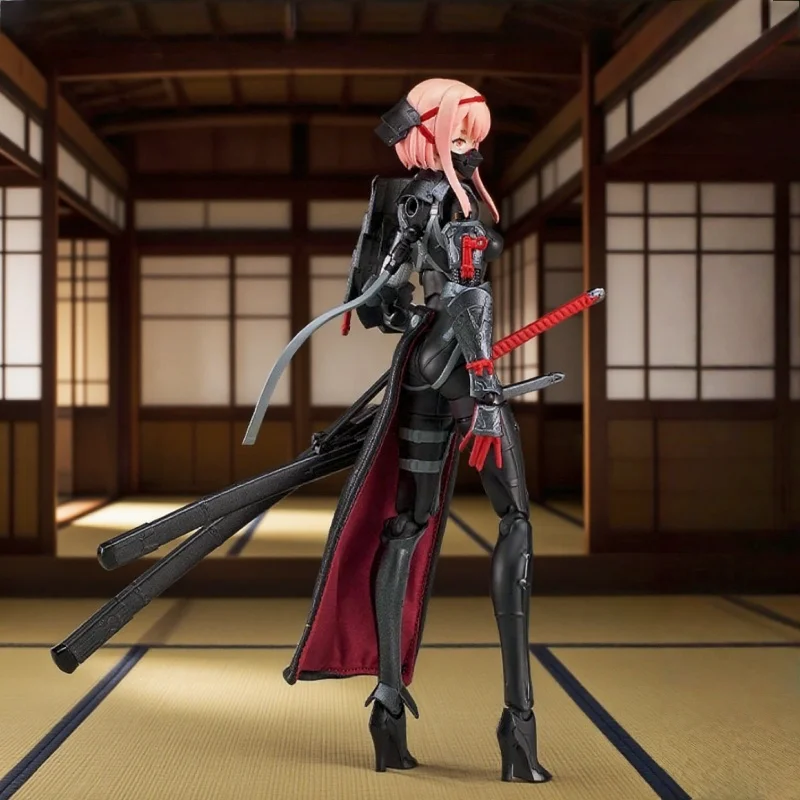 

Genuine MF Neco Falslander Samurai Figma Series 621 Action Figure With Accessories Frame Arms Girl Computer Case Ornament
