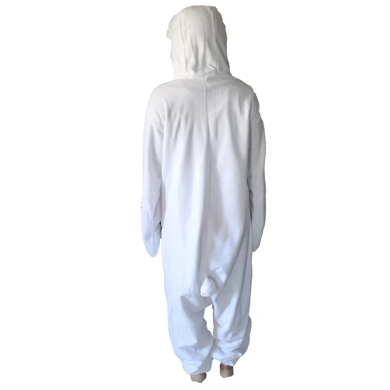 HN8 漫画 Pijamas シロクマ Onesies 大人用着ぐるみパジャマ女性アニメ衣装男性コスプレパジャマ用ハロウィンパート) 4Dc