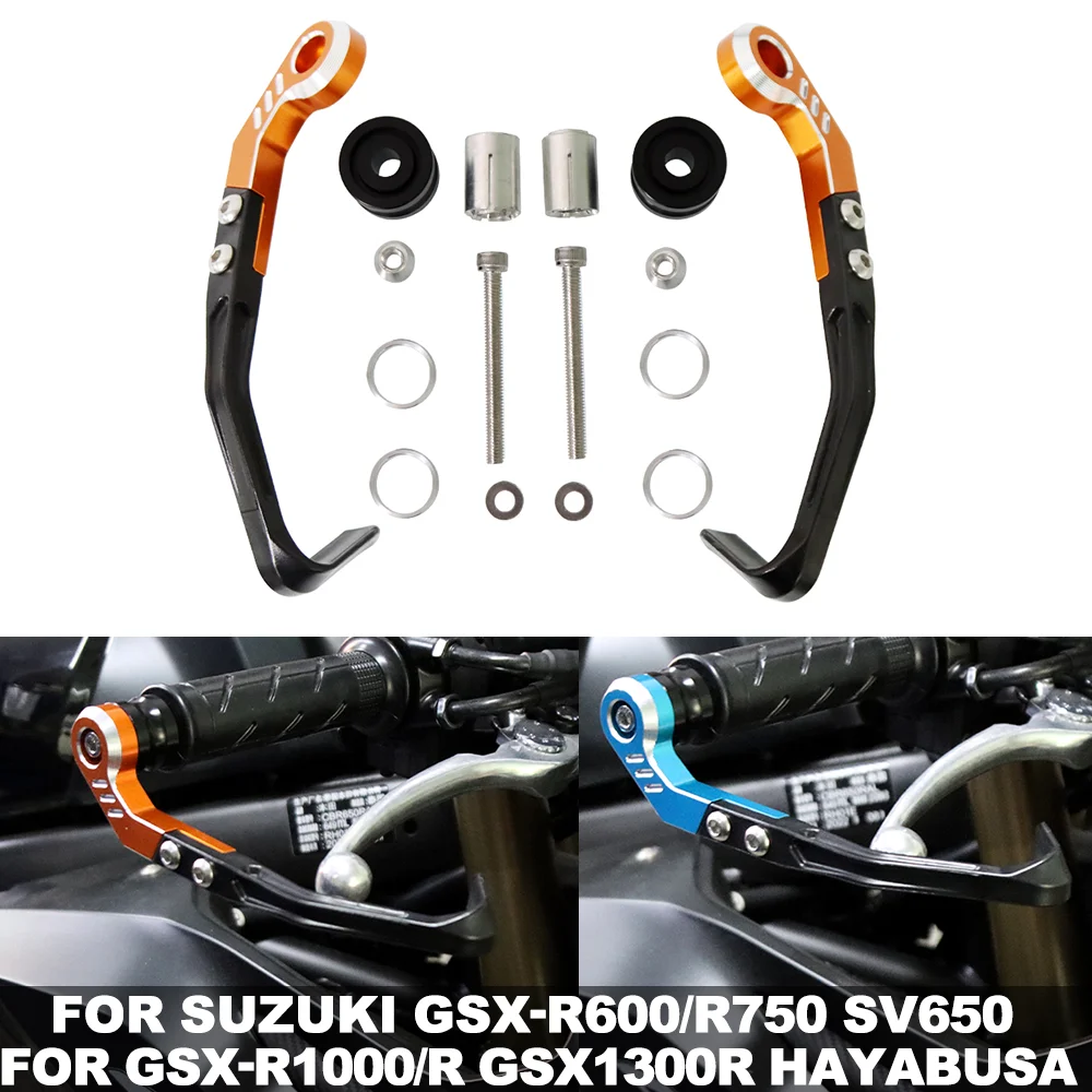 

Motorcycle Brake Lever Guard Protection Modification Kit Handlebar Handguard For GSX1300R HAYABUSA GSX-R600/R750/R1000/R SV650
