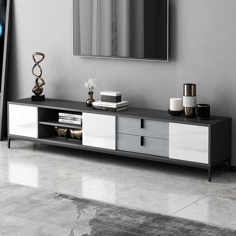 

TV cabinet coffee table combination household luxury bedroom simple TV cabinet modern simple living room small apartment