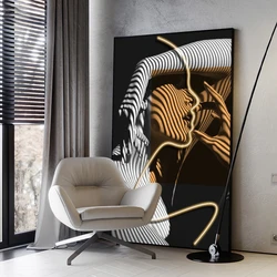 Modern Fixture Luxury LED Mural Light For Corridor Living Dining Room Bedroom Lustre Home Decoration Hanging Painting Wall Lamp