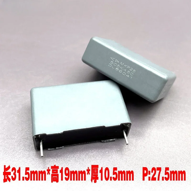 

2pcs Xiamen Farah MKP25 5uf 5.0uf 505 450v 2W safety film capacitor D352S505K