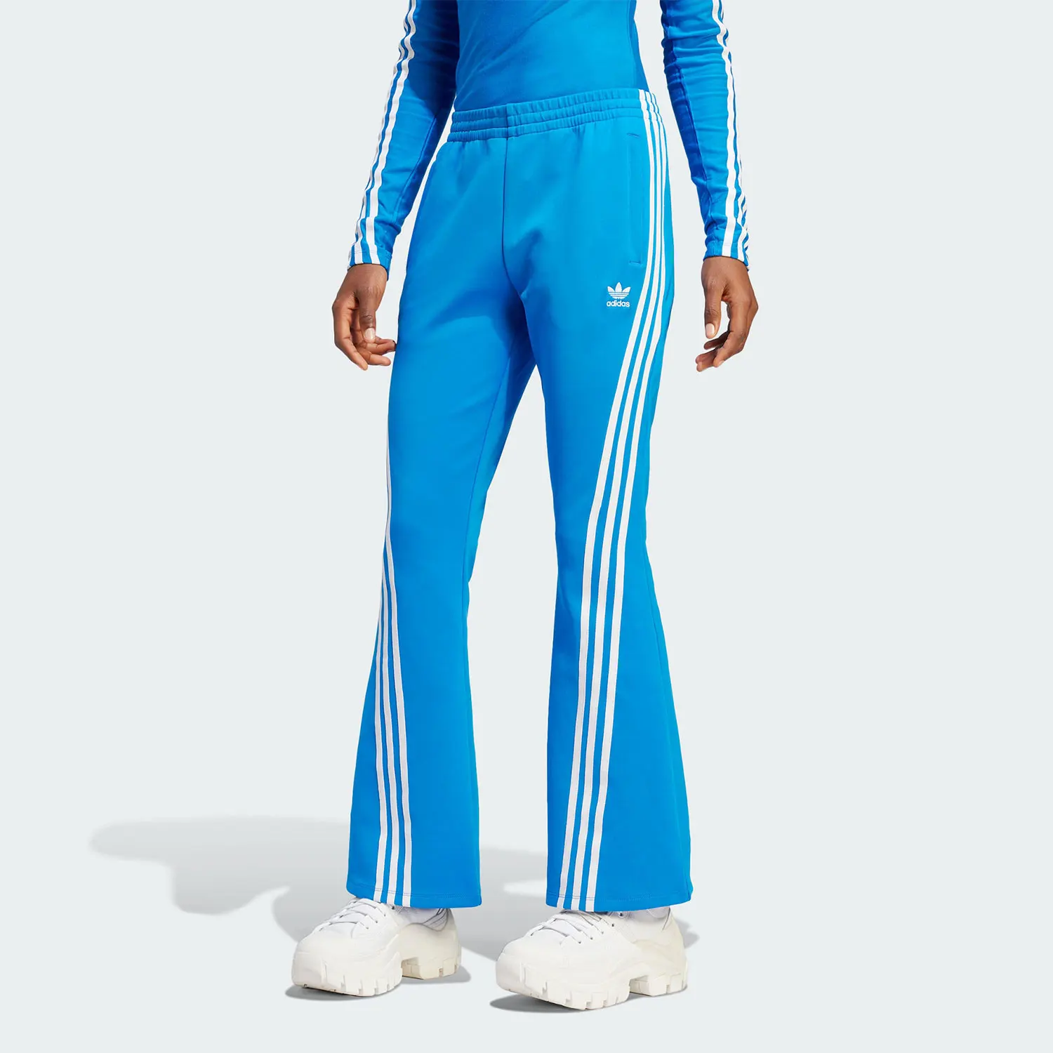 

Оригинальные женские модные повседневные брюки Adidas Trefoil Slim-Fit IV9326