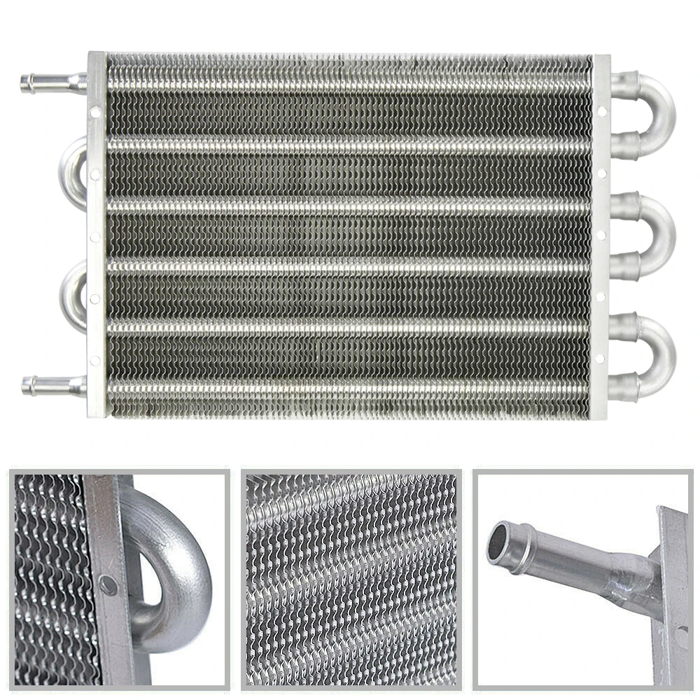 4 Row 6 Row 8 Row 10 Row Remote Transmission Oil Cooler Aluminum Plate & Fin Oil Cooler Auto-Manual Radiator Converter Kit