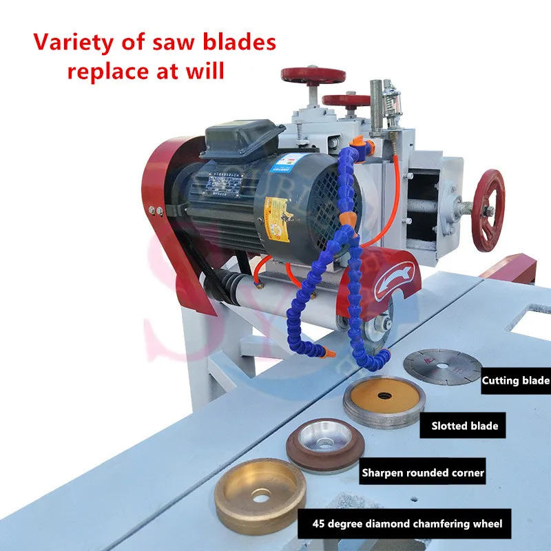 High Efficiency Commercial Water Jet Floor Tile Cutting Machine/Ceramic Marble Saw Cutter/45 Degree Stone Chamfering Equipment