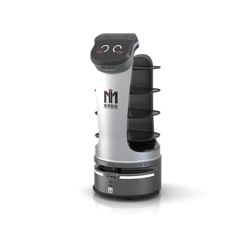 Custom Food Service Robot App Control Commercial Delivery Robots for hotel