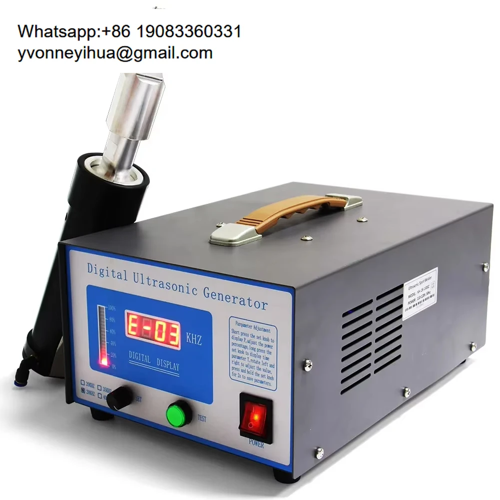 Ultrasonic Spot Welder KH-28KHZ - 1500W Power For Auto Interiors & Complex Geometries