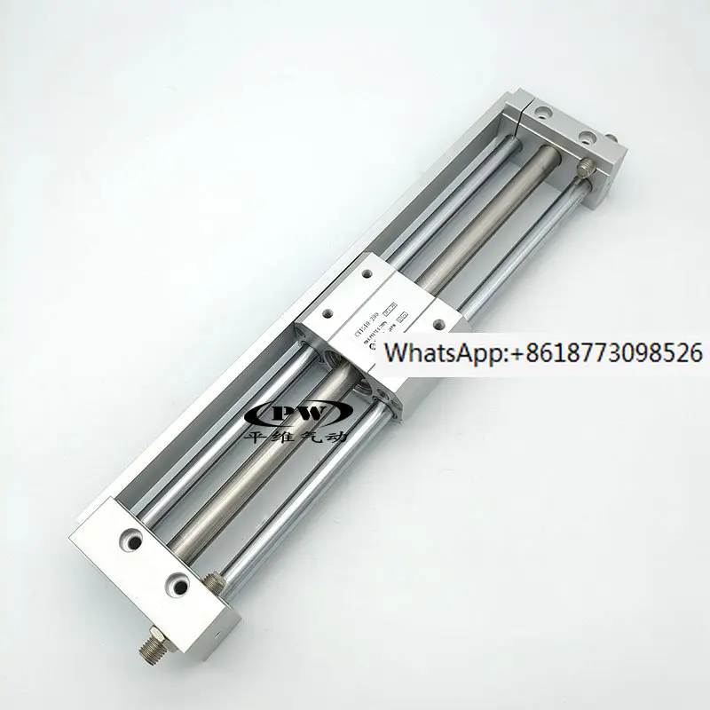 

SMC magnetic couple rodless cylinder CY1S10/15/20/25/32/40-100-1000 slide table with guide rail RMT