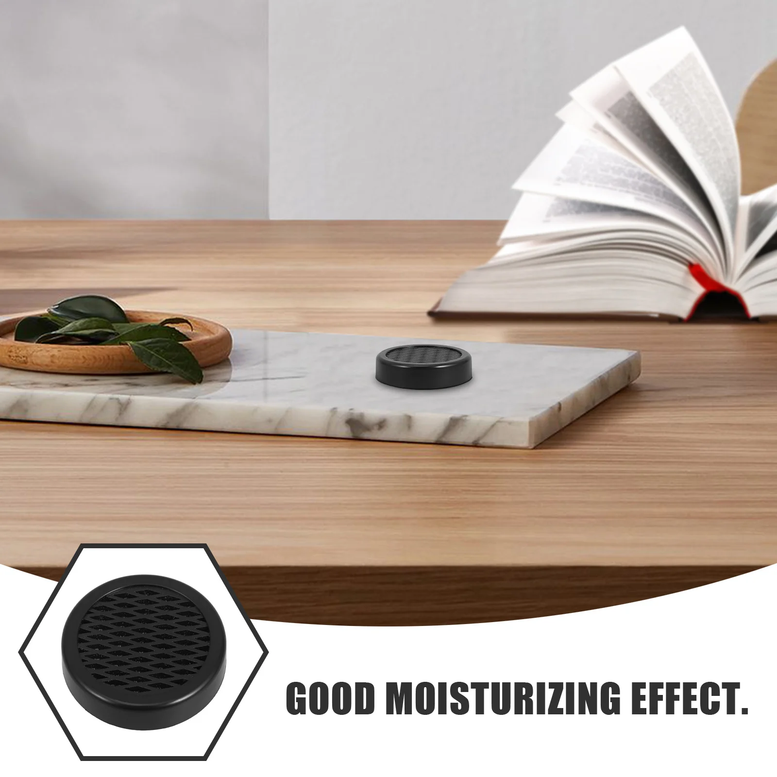 

2 Pcs Cigar Humidifier for Moisture Holder Case Humidity Moisturizer Black Humidor