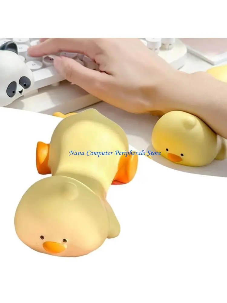 

F68C Soft Mousepad Wrist Rest Pad Ergonomic Wrist Support Mat for Computer Laptop Desk Office Supplies
