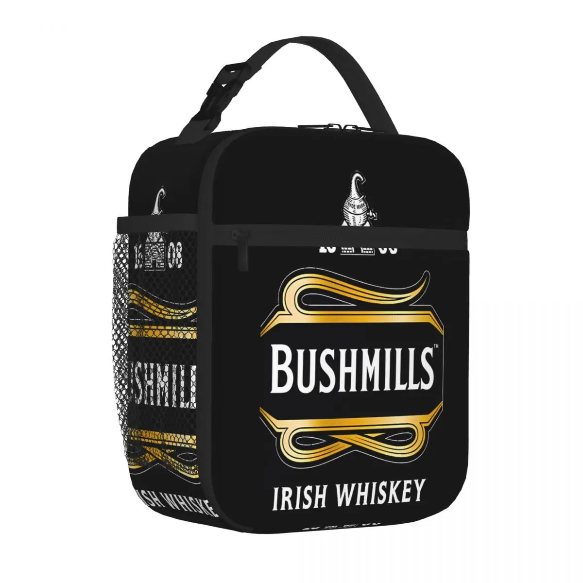 Bolsa de almuerzo Bushmills Classic Floral Commuter, la más vendida, para el trabajo, con correa ajustable