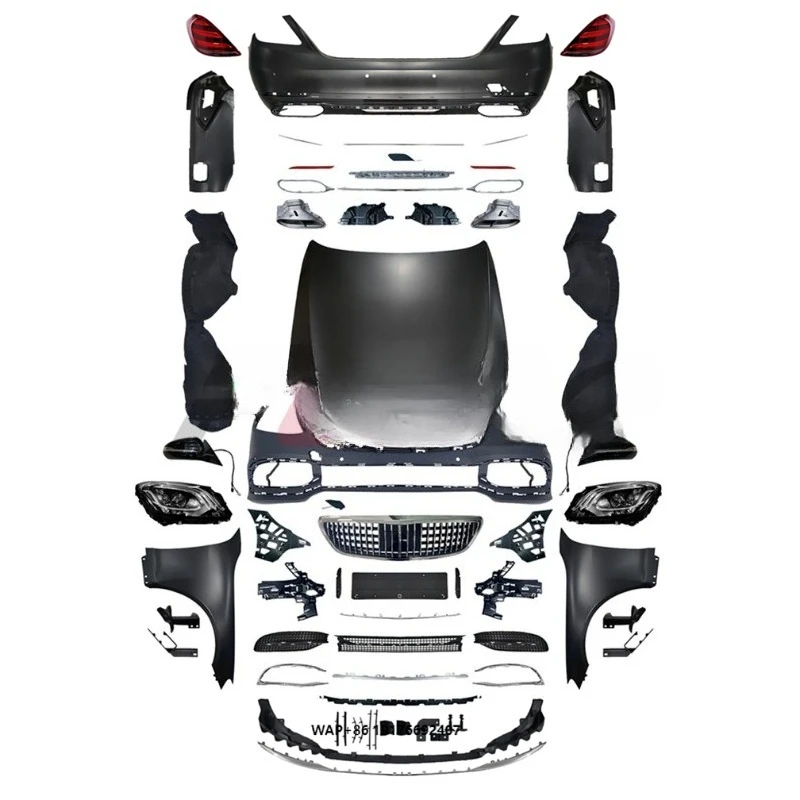 

High Quality Car Body Kit S Class W221 2006-2012 Modified to W222 Model