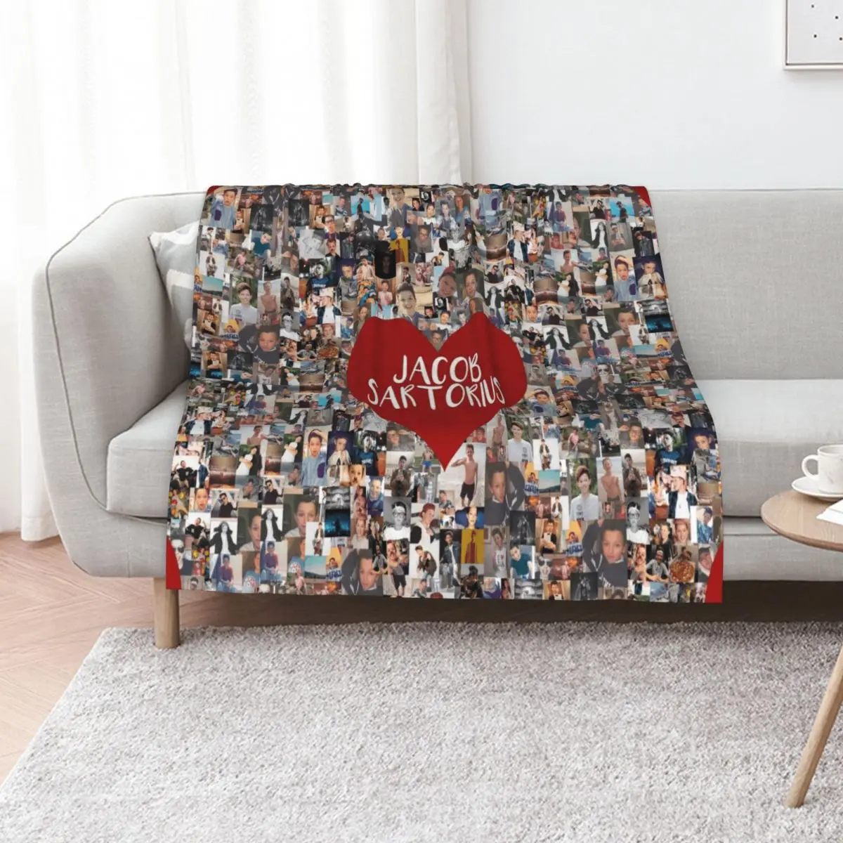 I love Jacob Sartorius Throw Blanket Soft Plush Blanket as Housewarming Gift