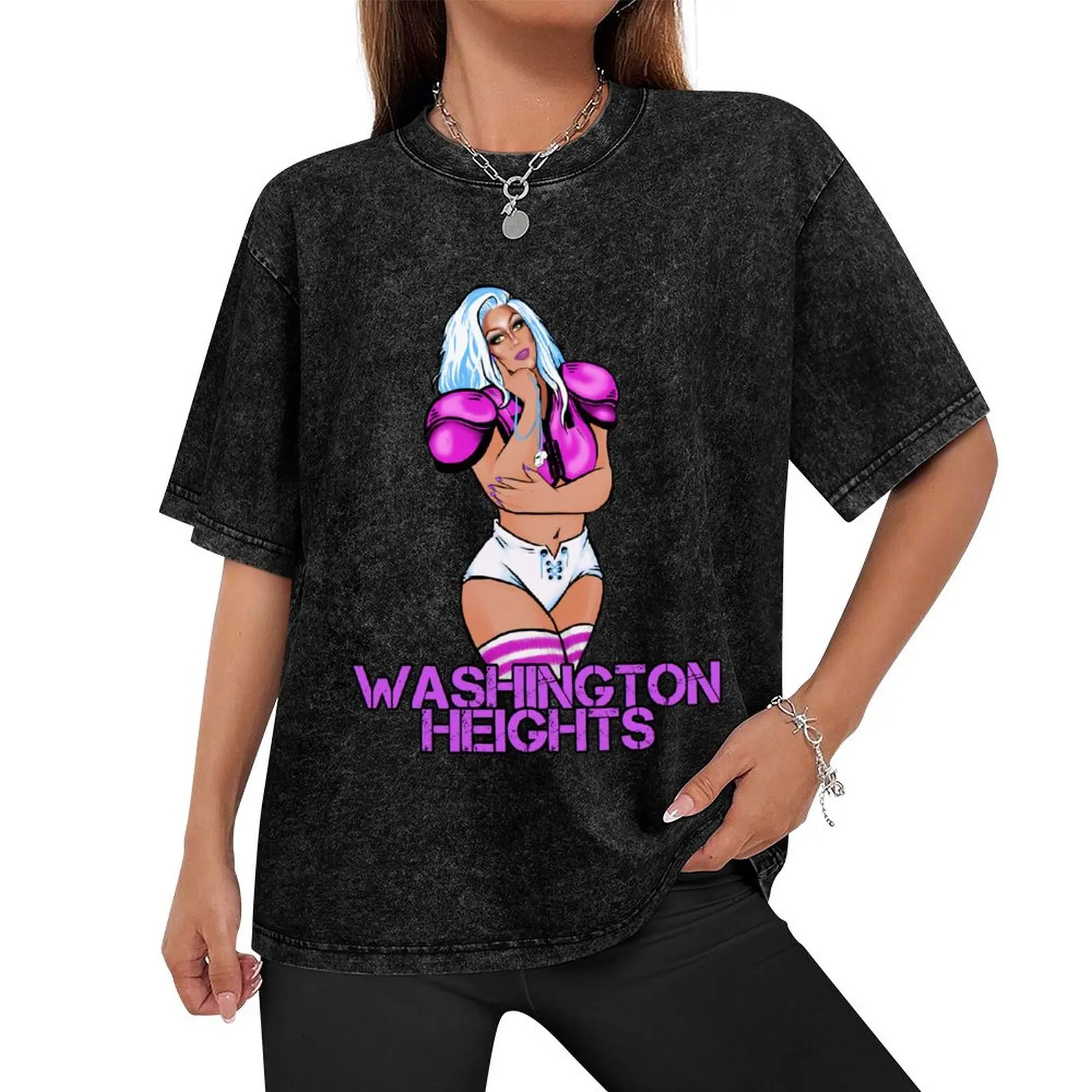 Washington Heights Cartoon T-Shirt man t shirt shirts graphic tees mens graphic t-shirts big and tall